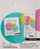 Набор для лица Bielenda Beauty Molecules увлажняющий крем и сыворотка с церамидами для чувствительной кожи 50+30 мл — фото 1