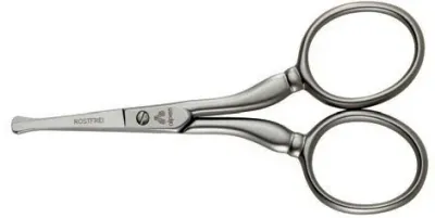 Ножницы для удаления волос из носа и ушей Alpen Ear Nose Scissors из нержавеющей стали, 9 см