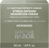Babor Doctor Babor Microbiomic Stress Defense Mushroom Cream крем для лица с экстрактом грибов 50 мл лёгкий гель-крем с постбиотиками для защиты кожи от стресса — фото 2