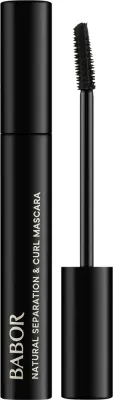 Тушь для ресниц Babor Natural Separation и Curl Mascara с силиконовой щёточкой, удлиняющая, 7 мл