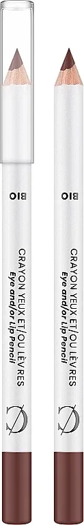 Карандаш для губ Couleur Caramel Bio Eye And/Or Lip Pencil контурный, высокопигментированный, 1,1 г