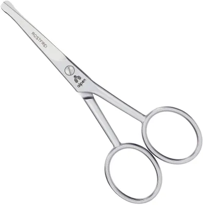Ножницы для удаления волос из носа и ушей Alpen Ear and Nose Scissors из стали AISI420, 10,5 см, 1 шт