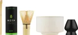 Набор для приготовления матчи Moya Matcha Kit Традиционный, 5 предметов, чаша пудрового цвета — фото 2