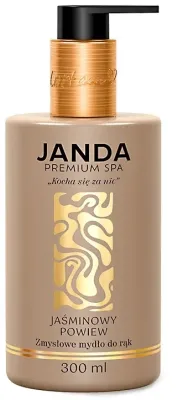 Janda Premium Spa мыло для рук жидкое Жасминовый бриз 300 мл, с экстрактом жасмина и морской солью