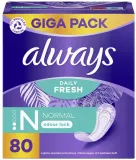 Прокладки ежедневные Always Dailies Fresh and Protect Normal с впитывающей сердцевиной, дышащие, 80 шт — фото 1