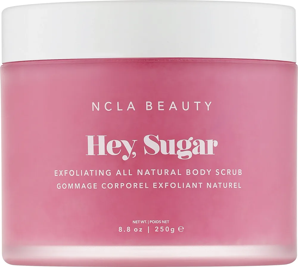Скраб для тела NCLA Beauty Hey, Sugar Dragon Fruit Body Scrub сахарный, питахайя и асаи, 250 г