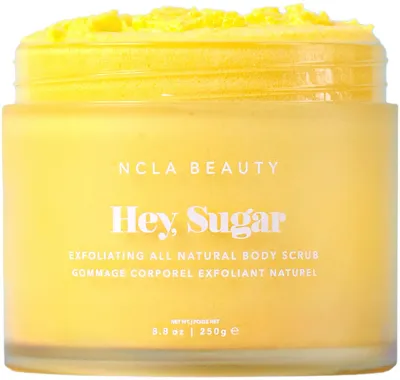 Скраб для тела NCLA Beauty Hey, Sugar Sun Tan Body Scrub сахарный, с ароматом крема для загара, 250 г
