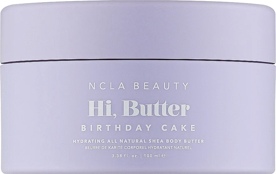 Масло-баттер для тела NCLA Beauty Hi Butter Birthday Cake с маслом ши десертный аромат 100 мл