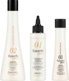 Набор Phytorelax Laboratories Keratin Plex восстанавливающий уход 150 мл шампунь 250 мл и кондиционер 100 мл — фото 2