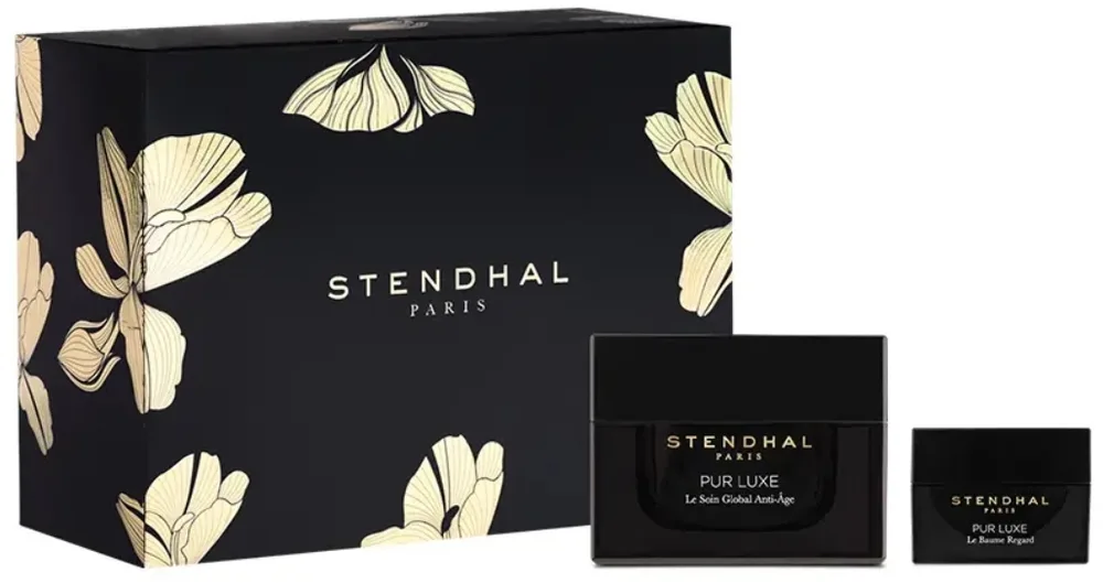 Набор для лица Stendhal Pur Luxe крем для лица и бальзам для кожи вокруг глаз с маслами для зрелой кожи 50+10 мл
