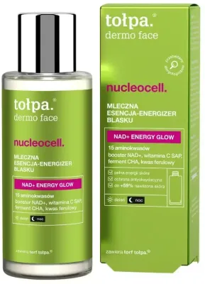 Молочная эссенция-энергайзер для лица Tolpa Dermo Face Nucleocell Milky Essence-Energizer с технологией NAD+, 100 мл