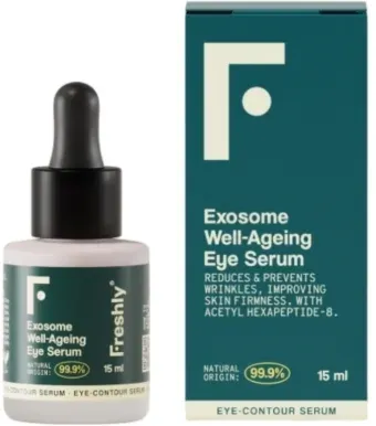 Сыворотка для кожи вокруг глаз Freshly Cosmetics Exosome Well-Ageing Eye Serum антивозрастная, 15 мл
