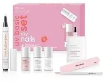 Маникюрный набор Alessandro International Striplac UV Basic Set 7 предметов для сухих ногтей