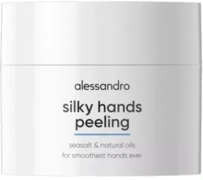 Пилинг для рук Alessandro International Silky Hands Peeling с морской солью и маслами, 50 мл