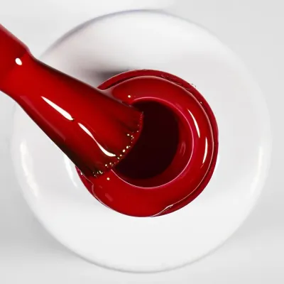 Гель-лак для ногтей Alessandro International Striplac UV Colour, полимеризация 60 секунд, 6,5 мл, оттенок 174 - Lipstick Red