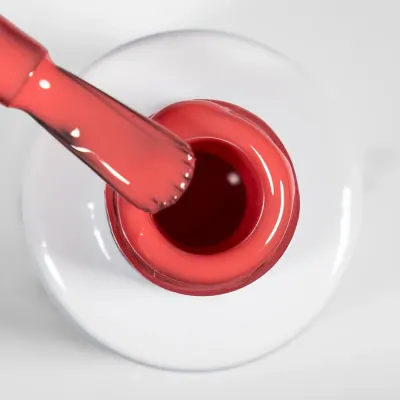 Гель-лак для ногтей Alessandro International Striplac UV Colour, полимеризация 60 секунд, 6,5 мл, оттенок 208 - Coral Desire