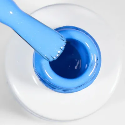 Гель-лак для ногтей Alessandro International Striplac UV Colour, полимеризация 60 секунд, 6,5 мл, оттенок 214 - Baby Blue Shimmer