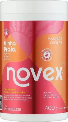Маска для волос Novex My Beach Hair Mask увлажняющая, для блеска и мягкости, 400 г
