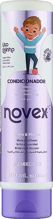 Кондиционер для шелковистой гладкости волос Novex Super Silky Hair Conditioner, 300 мл