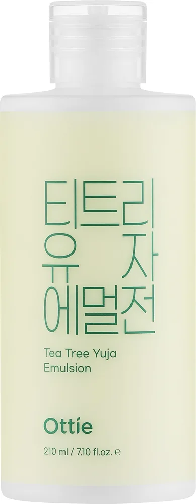 Эмульсия для лица Ottie Tea Tree Yuja Emulsion с экстрактом чайного дерева и юдзу, 210 мл