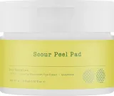 Ottie Ottie Scour Peel Pad - Очищающие кислотные пилинг-диски для лица Scour Peel Pad, 50 шт — фото 1