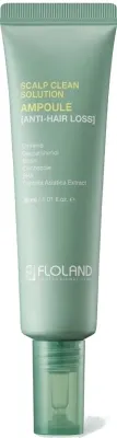 Сыворотка для кожи головы Floland Scalp Clean Solution Ampoule укрепляющая, с кофеином, против выпадения волос, 30 мл