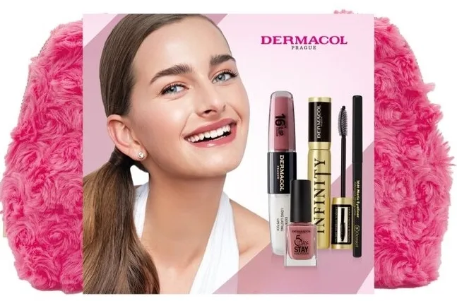 Набор декоративной косметики Dermacol DC Bestsellers Gift Set с косметичкой