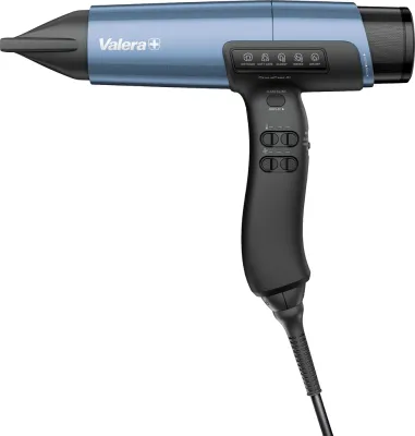 Фен для волос Valera Genius Care AI Pacific Blue Metallic 501.50 GA PB профессиональный, 2000 Вт, синий, 1 шт