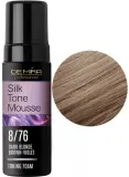 Мусс для волос оттеночный DeMira Professional SilkTone Mousse, с лёгкой фиксацией, 120 мл, оттенок 8/76 — фото 1
