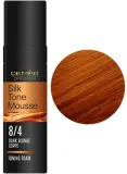 Мусс для волос оттеночный DeMira Professional SilkTone Mousse, с лёгкой фиксацией, 120 мл, оттенок 8/4 — фото 1