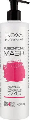 Маска для волос тонирующая jNOWA Professional FusionTone Mask, нейтрализует нежелательные оттенки, 400 мл, оттенок 12/16 - Arctic Blonde