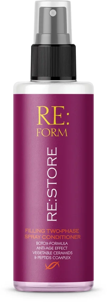 Кондиционер-спрей для волос Re:form Re:store Filling Two-Phase Spray Conditioner двухфазный, восстанавливающий, 200 мл