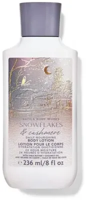 Bath & Body Works Snowflakes & Cashmere парфюмированный лосьон для тела, 236 мл