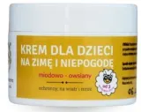Miodowa Mydlarnia крем детский для зимы и непогоды, защитный с маслом ши, пчелиным воском и мёдом 45 г — фото 1