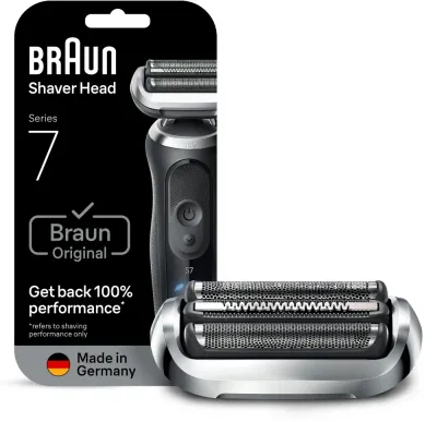 Сменная головка для электробритвы Braun Series 7 74S серебристая, 1 шт