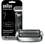 Сменная головка для электробритвы Braun Series 7 74S серебристая, 1 шт — фото 1