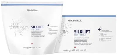 Осветляющая глина для волос Goldwell Light Dimensions Silklift Clay кремовая, не пылит, 400 г