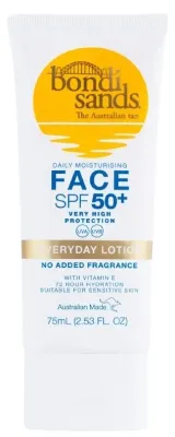 Солнцезащитный лосьон для лица Bondi Sands Everyday Face SPF 50+ для чувствительной кожи 75 мл