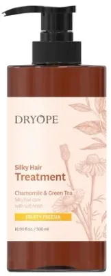 Питательная маска для сухих и повреждённых волос Dryope Silky Hair Treatment Fruity Freesia