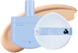 Тональный кушон Unleashia Babe Skin Baby Blue Cushion сменный блок, SPF 40 PA++, 15 г, оттенок 23N - Cuddly — фото 1