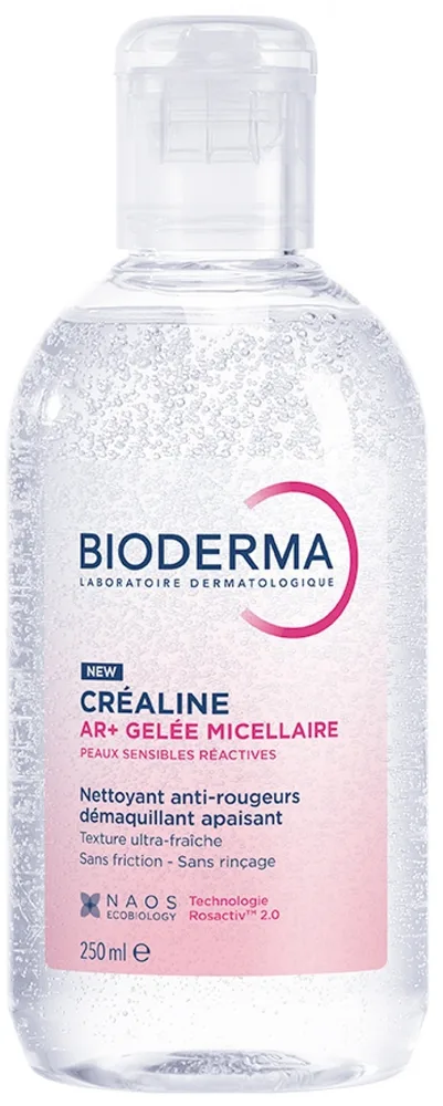 Bioderma Crealine AR+ Micellar Gel мицеллярный гель для умывания лица 250 мл