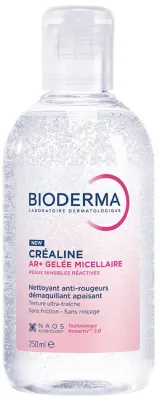 Bioderma Crealine AR+ Micellar Gel мицеллярный гель для умывания лица 250 мл