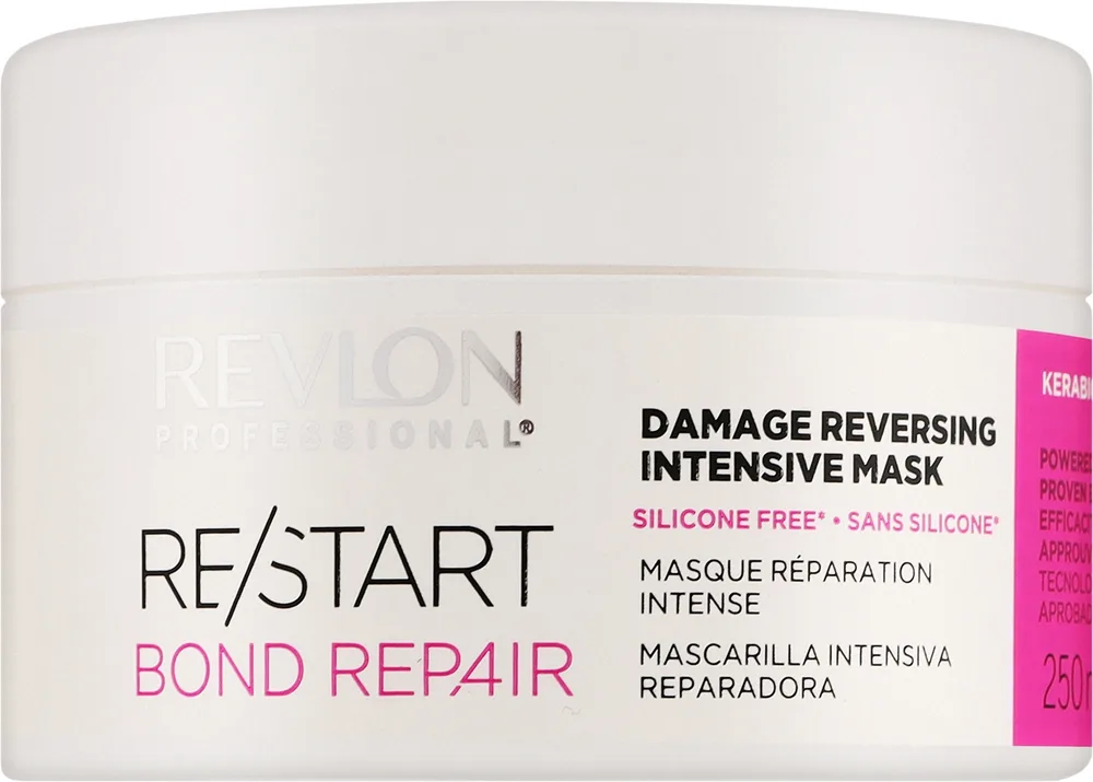 Маска для волос Revlon Professional Restart Bond Repair Intensive Mask восстанавливающая, для повреждённых волос, 500 мл