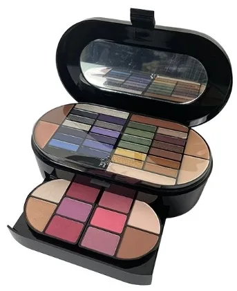 Набор для макияжа MYA Cosmetic Make Up Kit, раскладной: тени, румяна, пудры, блески, корректоры и кисти