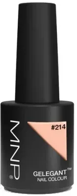 Гель-лак для ногтей Mesauda Milano MNP Gelegant Nail Colour самовыравнивающийся, глянцевый, 8 мл, оттенок 214 - Peach Tart