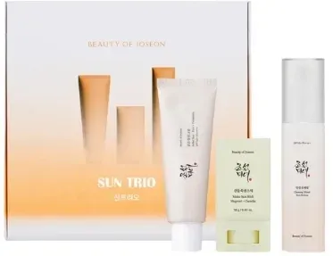 Набор Beauty of Joseon Sun Trio: солнцезащитные крем, матовый стик и сыворотка SPF50+ PA++++, 50 мл + 18 г + 50 мл