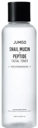 Jumiso Snail Mucin + Peptide Facial Toner тонер для лица с муцином улитки и пептидами, увлажняющий, антивозрастной, корейский, 205 мл