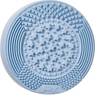 Силиконовый коврик для очистки кистей Jessup Airy Blue Wet Dry Brush Cleaner, 2 в 1, синий, 1 шт