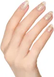 База для гель-лака EMI Crispy Base Gel, с металлическим финишем, 9 мл, оттенок 01 - Gold — фото 4
