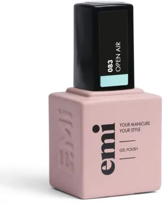 Гель-лак для ногтей Emi Gel Polish средней вязкости, 6 мл, оттенок 085 - Ice Lemon